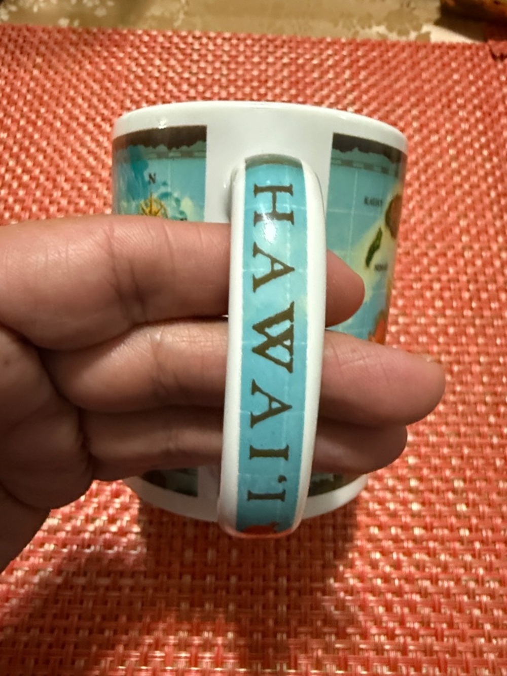 ABC Stories The Hawaiian Islands Floral SouvenirMedium size Mug - Picture 3 of 7